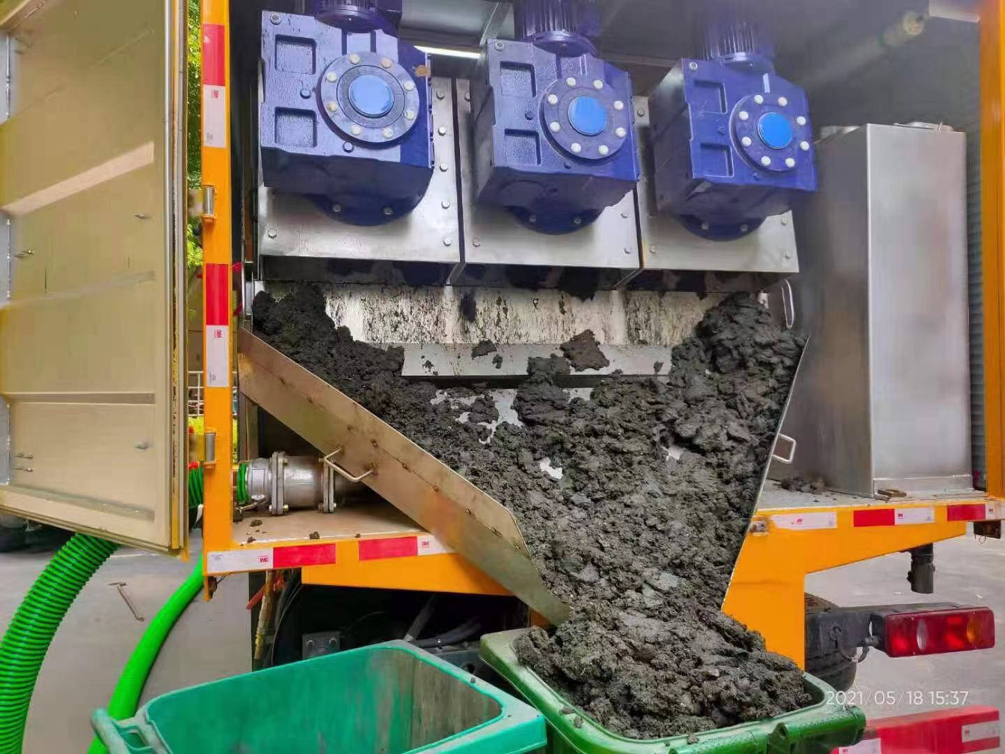 泾阳化粪池清掏城市维护站-泥浆净化干湿分离处理